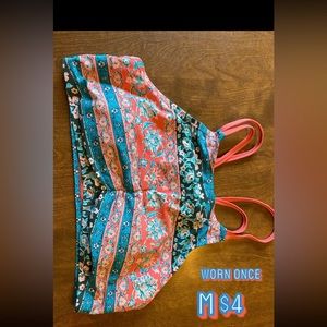 M swim top